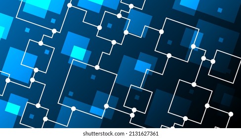 hi-tech communication concept innovation vector illustration background 