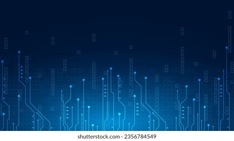 hi-tech digital data abstract design
