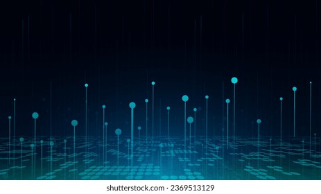 hi-tech digital data abstract design
