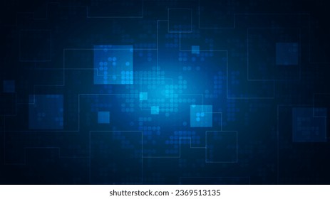 hi-tech digital data abstract design