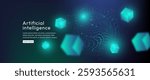 Hi-tech digital technology futuristic circuit digital. Abstract futuristic design. AI, artificial intelligence. Modern futuristic design. Global network connection technology. vector illustration.