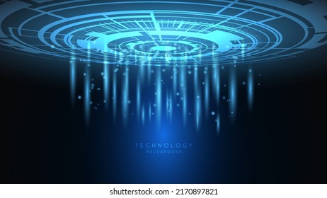 Hi-tech digital technology futuristic circuit digital. Abstract futuristic design. artificial intelligence. Modern futuristic design. Abstract technology vector illustration background.