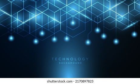 Tecnología digital de alta tecnología de circuito futurista digital. Resumen de diseño futurista. inteligencia artificial. Diseño futurista moderno. Resumen del fondo de la ilustración vectorial de la tecnología.