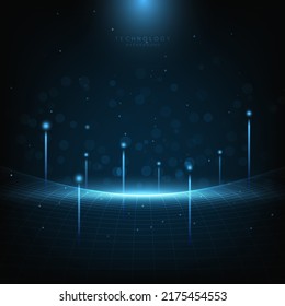 Hi-tech digital technology futuristic circuit digital. Abstract futuristic design. artificial intelligence. Modern futuristic design. Abstract technology vector illustration background.