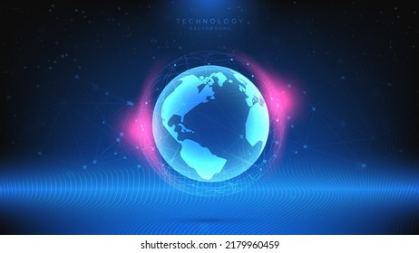 Hi-tech digital technology futuristic circuit digital. Abstract futuristic design. artificial intelligence. Modern futuristic design. Global network connection technology. vector illustration.