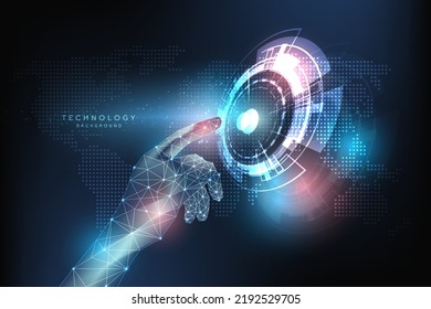 Hi-tech digital technology futuristic circuit digital. Abstract futuristic design. artificial intelligence. Modern futuristic design. Abstract technology vector illustration background.