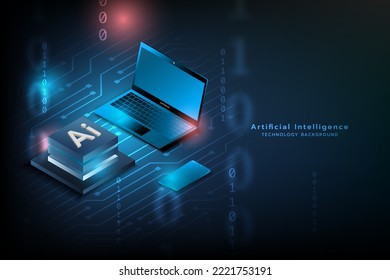 High-Tech Digital-Technologie futuristische Schaltung digital.Abstraktes futuristisches Design.Künstliche Intelligenz-Technologie.Modernes futuristisches Design.Datenanalyse im futuristischen Konzept.Vektorgrafik.