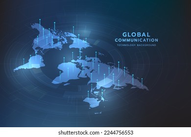Hi-tech digital technology futuristic circuit digital. Abstract futuristic design. artificial intelligence technology. Modern futuristic design. Abstract technology vector illustration background.