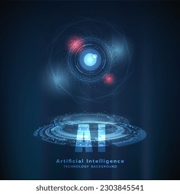 Tecnología digital de alta tecnología de circuito futurista digital. Resumen de diseño futurista. inteligencia artificial. Diseño futurista moderno. Tecnología de conexión de red global. ilustración vectorial.