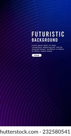 Hi-tech digital technology futuristic circuit digital. Abstract futuristic curve digital line design.Modern futuristic design.Digital landscape pattern technology.Vector illustration.