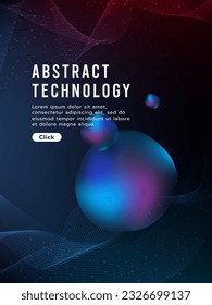 Hi-tech digital technology futuristic circuit digital. Abstract futuristic curve digital line design.Modern futuristic design.Digital landscape pattern technology.Vector illustration.