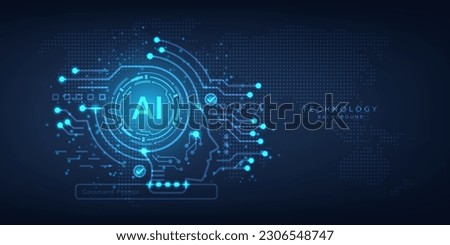Hi-tech digital technology futuristic circuit digital. Abstract futuristic design. artificial intelligence. Modern futuristic design. Global network connection technology. vector illustration.