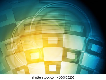 Hi-tech modern background. Vector eps 10