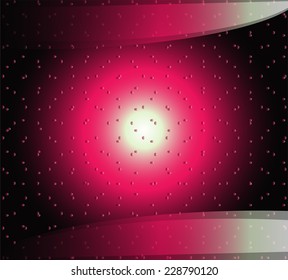 Hi-tech pink black circle light background 