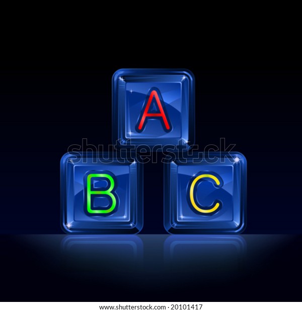 alphabet blocks plastic