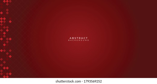 Hi-tech red corporate abstract background. Geometric vector design. Vector illustration for modern keynote presentation background, brochure design, website slider, landing page, annual report