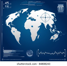 Hi-Tech Screen Graphic
