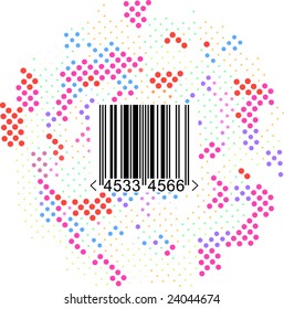 hi-tech vector colour halftone design