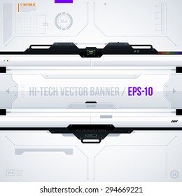 Hi-tech vector template. EPS10
