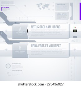 Hi-tech vector template. EPS10