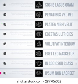 Hi-tech vector template. EPS10