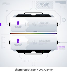 Hi-tech vector template. EPS10