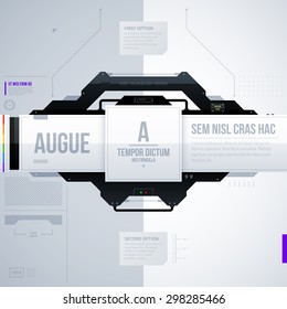Hi-tech vector template. EPS10