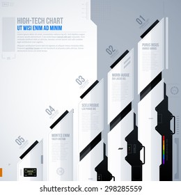 Hi-tech vector template. EPS10