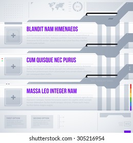 Hi-tech vector template. EPS10