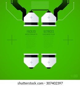 Hi-tech vector template. EPS10