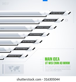 Hi-tech vector template. EPS10