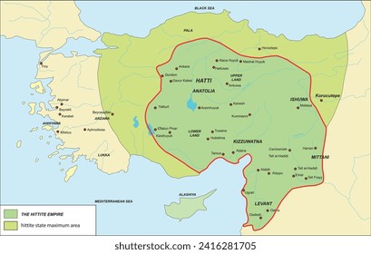 Hittite Empire, Hatti, State, Map, History, First Civilizations, Anatolia, Mesopotamia, Turkish, Turkey, Civilization, Hitit, Hititler Harita, Anadolu, Tarih, İlk Uygarlıklar, Sümerler, Sumerian