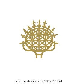 Hittite sun symbol vector drawings in Ankara, Turkey