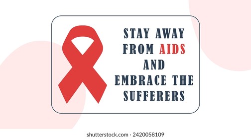 HIV AIDS virus. Keep yourself away from AIDS and the HIV virus. Body defense. Banner about keeping your body healthy from HIV