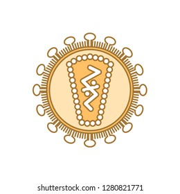 HIV AIDS virus structure