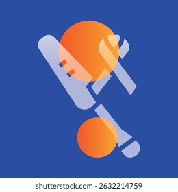 Ilustración de morfismo de vidrio de prueba de VIH. Elementos borrosos de transparencia. Ui diseño en capas. Elemento aislado de Vector