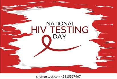HIV Testing day is observed every year on June 27th to encourage people to get tested for (human immunodeficiency virus)