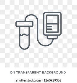 HIV/AIDS icon. Trendy flat vector HIV/AIDS icon on transparent background from Diseases   collection. High quality filled HIV/AIDS symbol use for web and mobile
