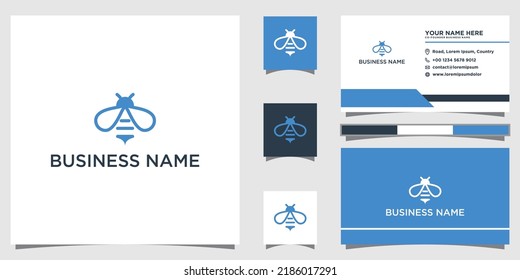 Hive Digital Logo With Business Card Tamplate