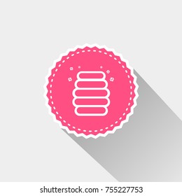 hive icon with long shadow