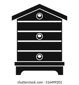 Hive icon. Simple illustration of hive vector icon for web