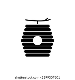 icono de hilo vectorial de miel icono