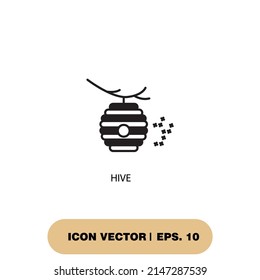 hive icons  symbol vector elements for infographic web