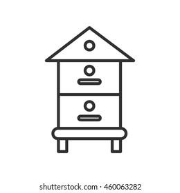 hive linear icon. Thin line design