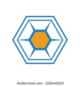 Bienenlogo-3-Symbolvorlage