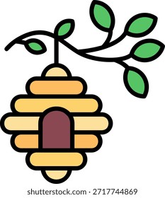 Novo Vetor de Design de Ícone Criativo do Hive