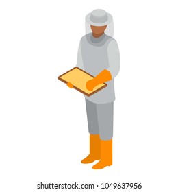 Hiver icon. Isometric illustration of hiver vector icon for web
