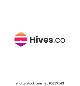 Hives.co Modern Logo Vector Design