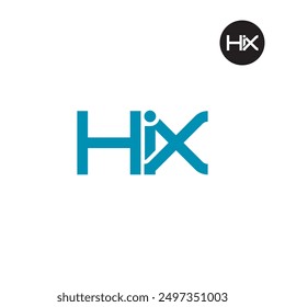 HIX Logo Letter Monogram Design