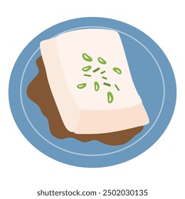 Hiyayakko tofu is a simple and traditional Japanese